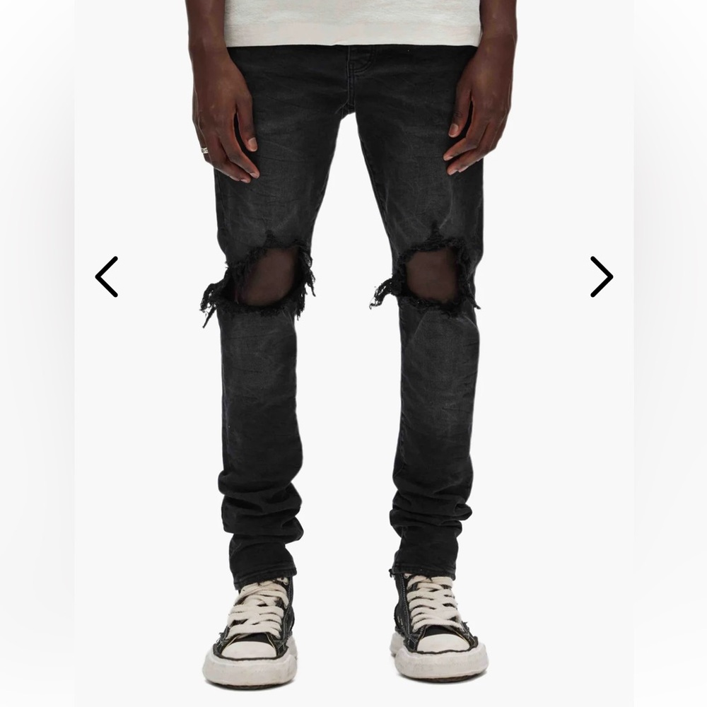 Purple Brand P002‎ Black Wash Blowout 32 New With Tags